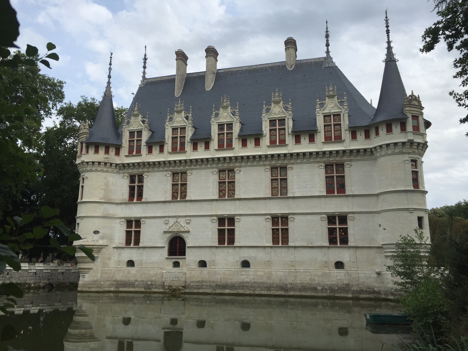 รูปถ่าย ฝรั่งเศส(France) ปราสาทอาแซ-เลอ-รีโด(Azay-le-Rideau Castle) 2017-08 16