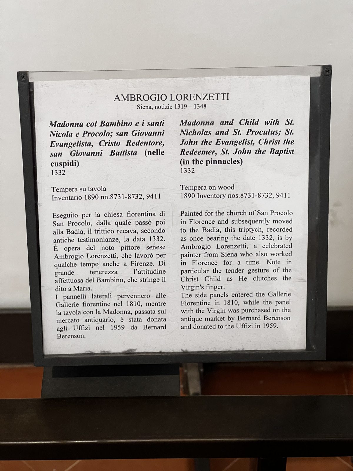 รูปถ่าย อิตาลี(Italy) ฟลอเรนซ์(Florence) พิพิธภัณฑ์อุฟฟีซี(Uffizi Museum) 2022-05 25