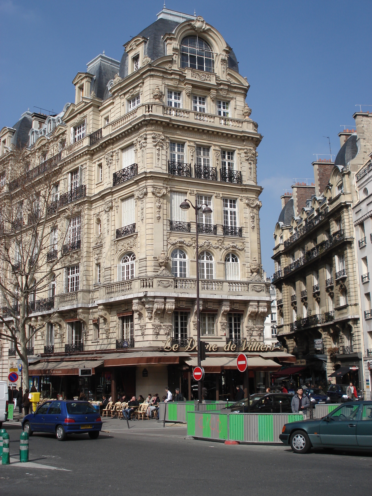 รูปถ่าย ฝรั่งเศส(France) ปารีส(Paris) คุ้มที่ 17 (17th Arrondissement) ถนนกูร์แซล(Boulevard de Courcelles) 2006-03 21