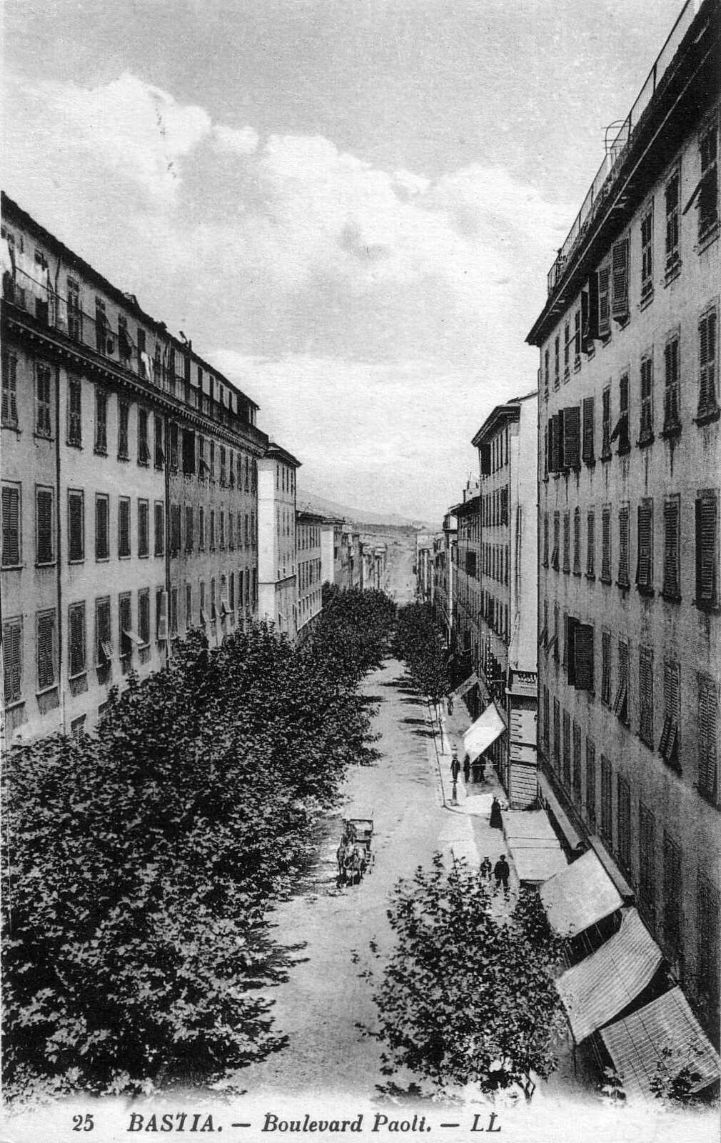 รูปถ่าย ฝรั่งเศส(France) คอร์สิคา(Corsica) โปสการ์ดเก่า(Old Postcards) บาสเทีย(Bastia) 1900-01 154