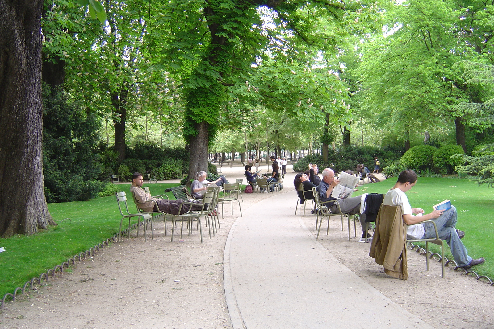 รูปถ่าย ฝรั่งเศส(France) ปารีส(Paris) สวนลักเซมเบิร์ก(Luxembourg Garden) 2007-04 196