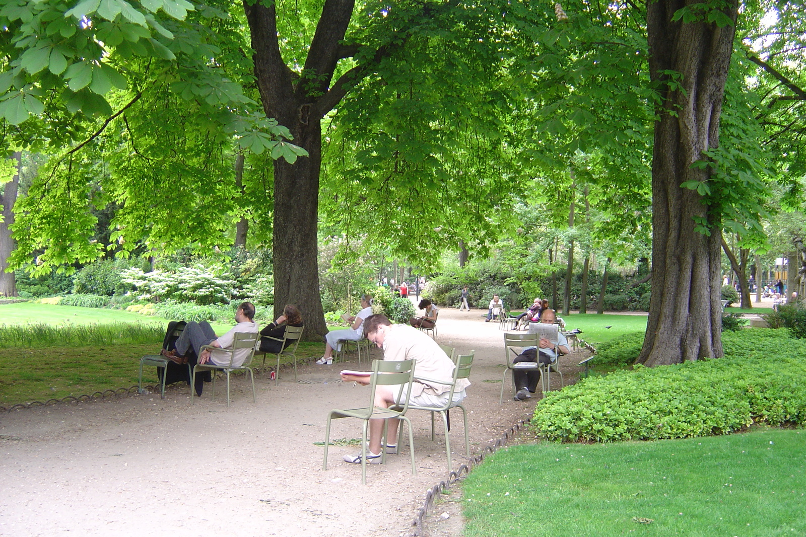 รูปถ่าย ฝรั่งเศส(France) ปารีส(Paris) สวนลักเซมเบิร์ก(Luxembourg Garden) 2007-04 208