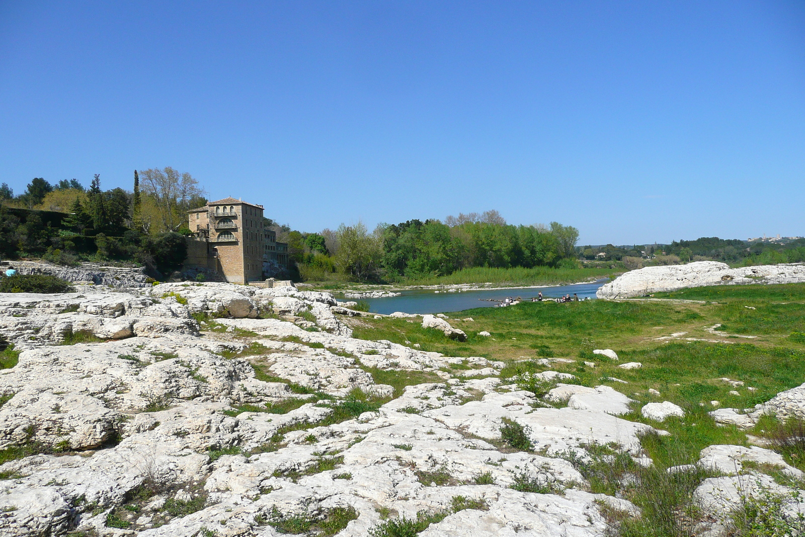 รูปถ่าย ฝรั่งเศส(France) สะพานปงดูการ์(Pont du Gard) 2008-04 33