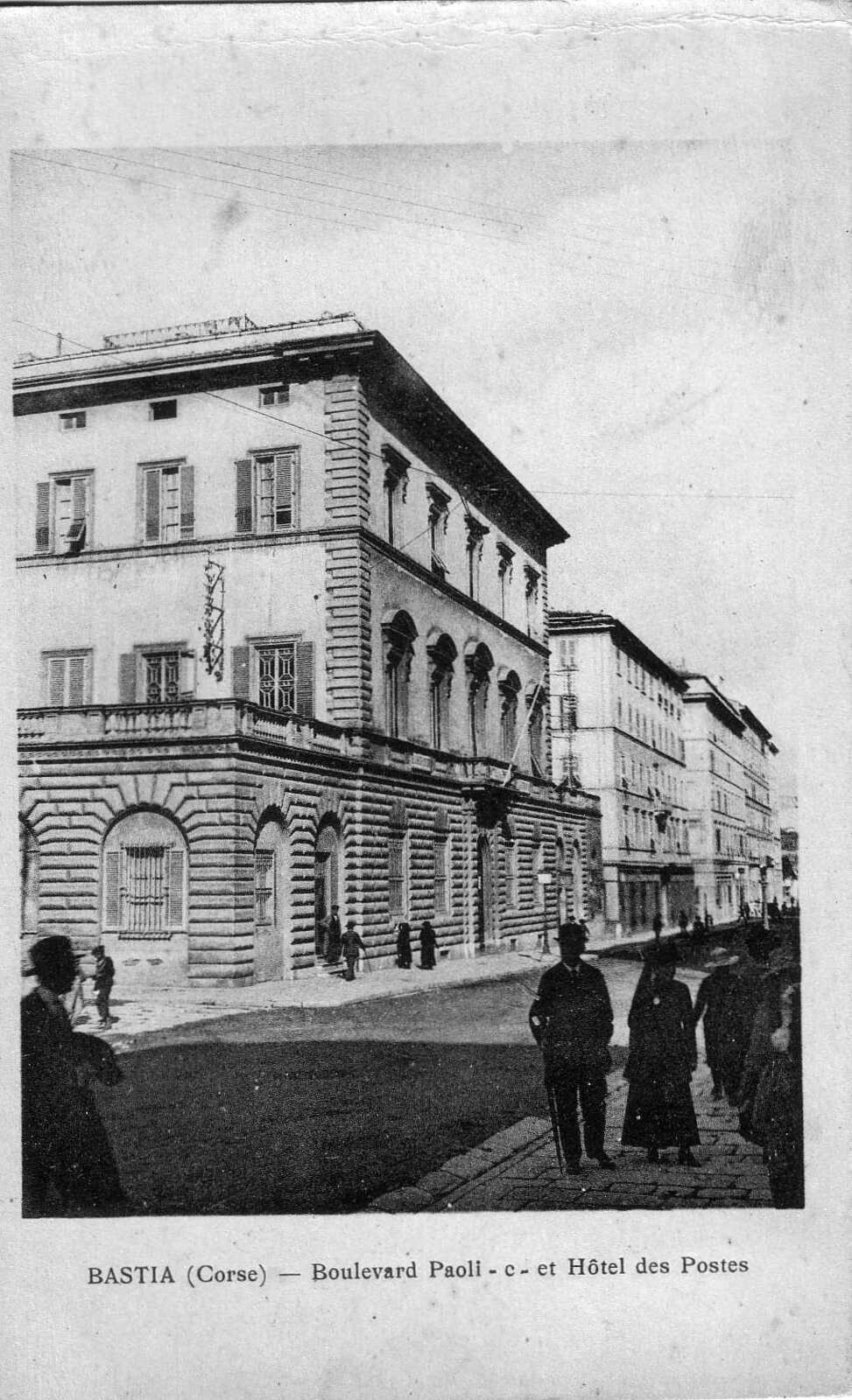 รูปถ่าย ฝรั่งเศส(France) คอร์สิคา(Corsica) โปสการ์ดเก่า(Old Postcards) บาสเทีย(Bastia) 1900-01 49