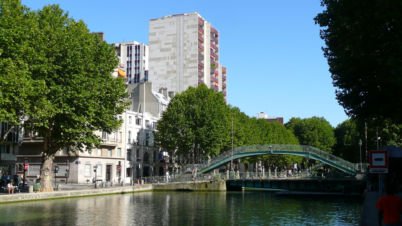 รูปถ่าย ฝรั่งเศส(France) ปารีส(Paris) คลองแซ็ง-มาร์แต็ง(Canal St Martin) 2007-08 130
