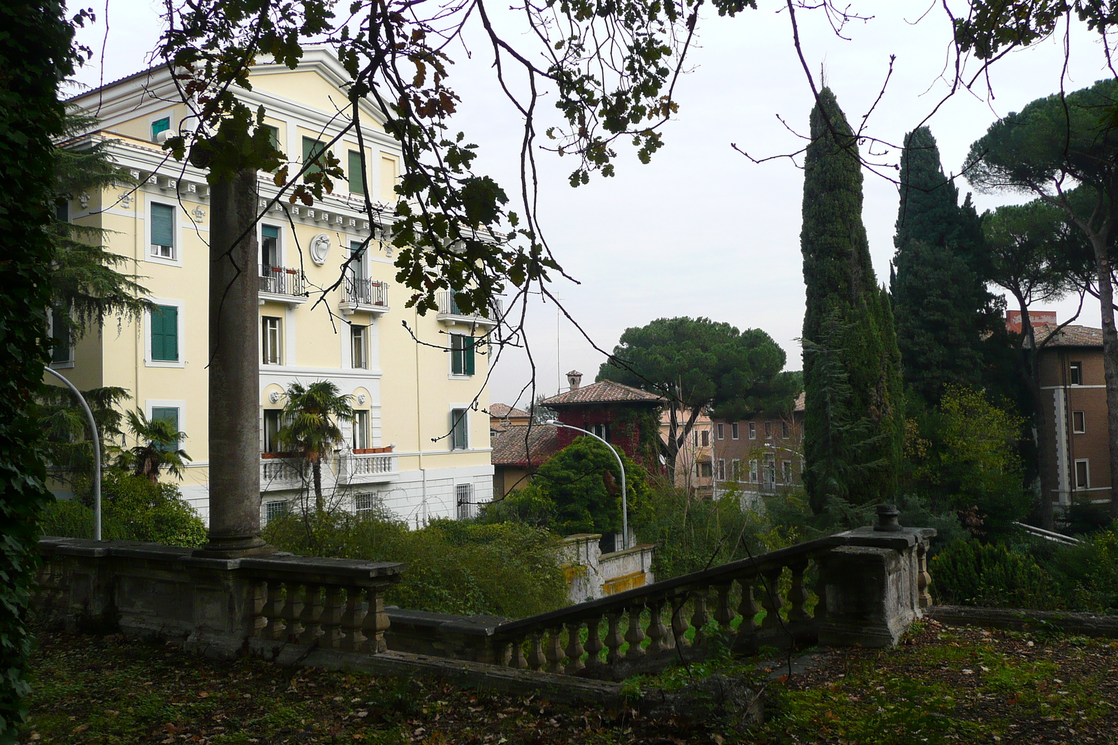รูปถ่าย อิตาลี(Italy) โรม(Rome) วิลลาชาร์รา(Villa Sciarra) 2007-11 28