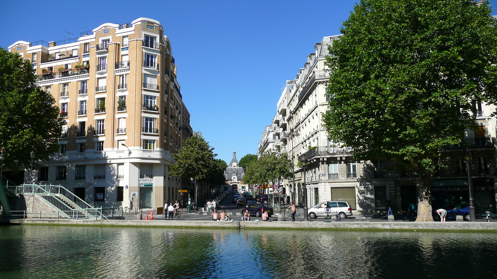 รูปถ่าย ฝรั่งเศส(France) ปารีส(Paris) คลองแซ็ง-มาร์แต็ง(Canal St Martin) 2007-08 131