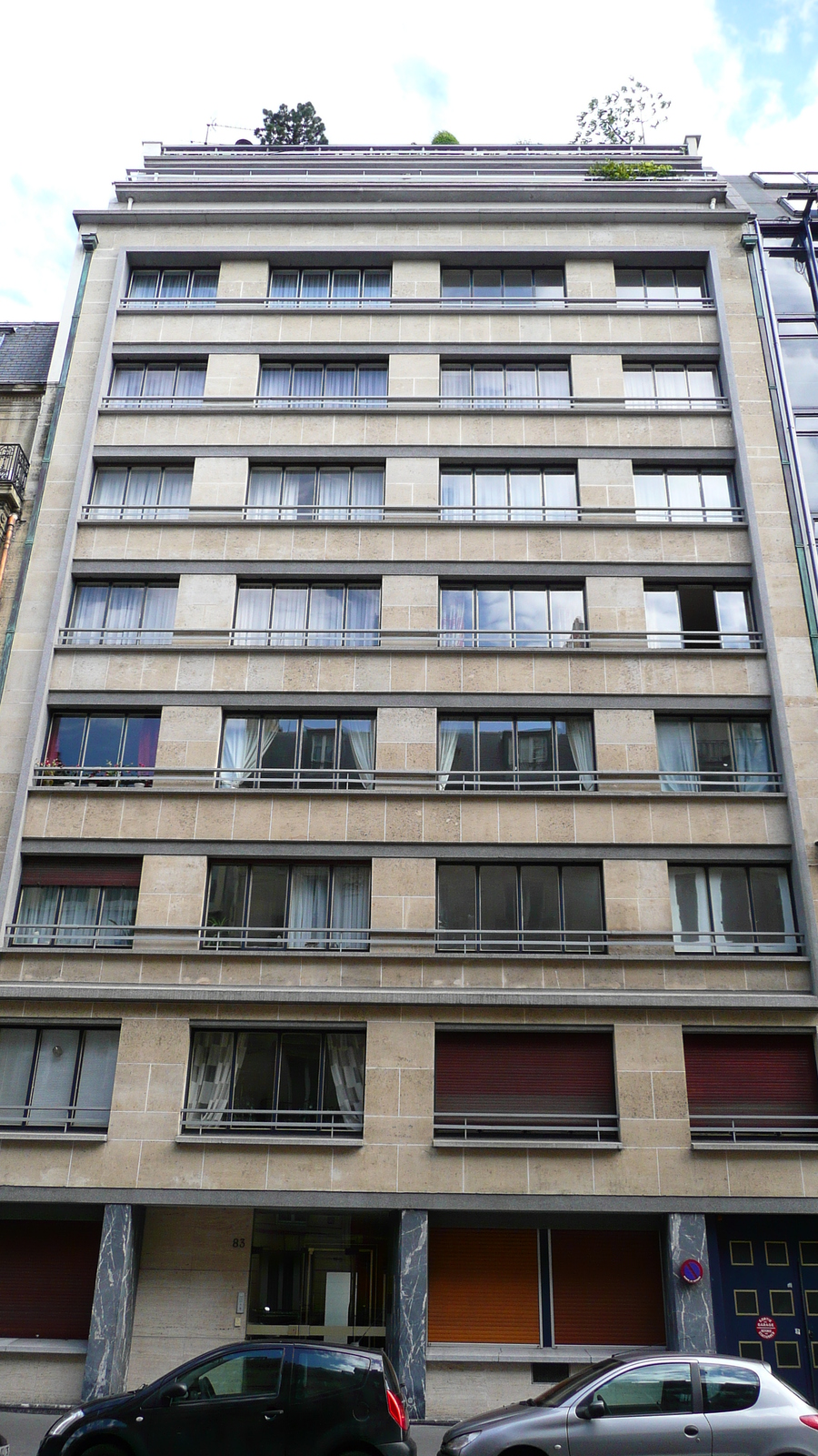 รูปถ่าย ฝรั่งเศส(France) ปารีส(Paris) คุ้มที่ 17 (17th Arrondissement) ถนนฌูฟรัว-ดาบ็อง(Rue Jouffroy d'Abbans) 2007-05 37