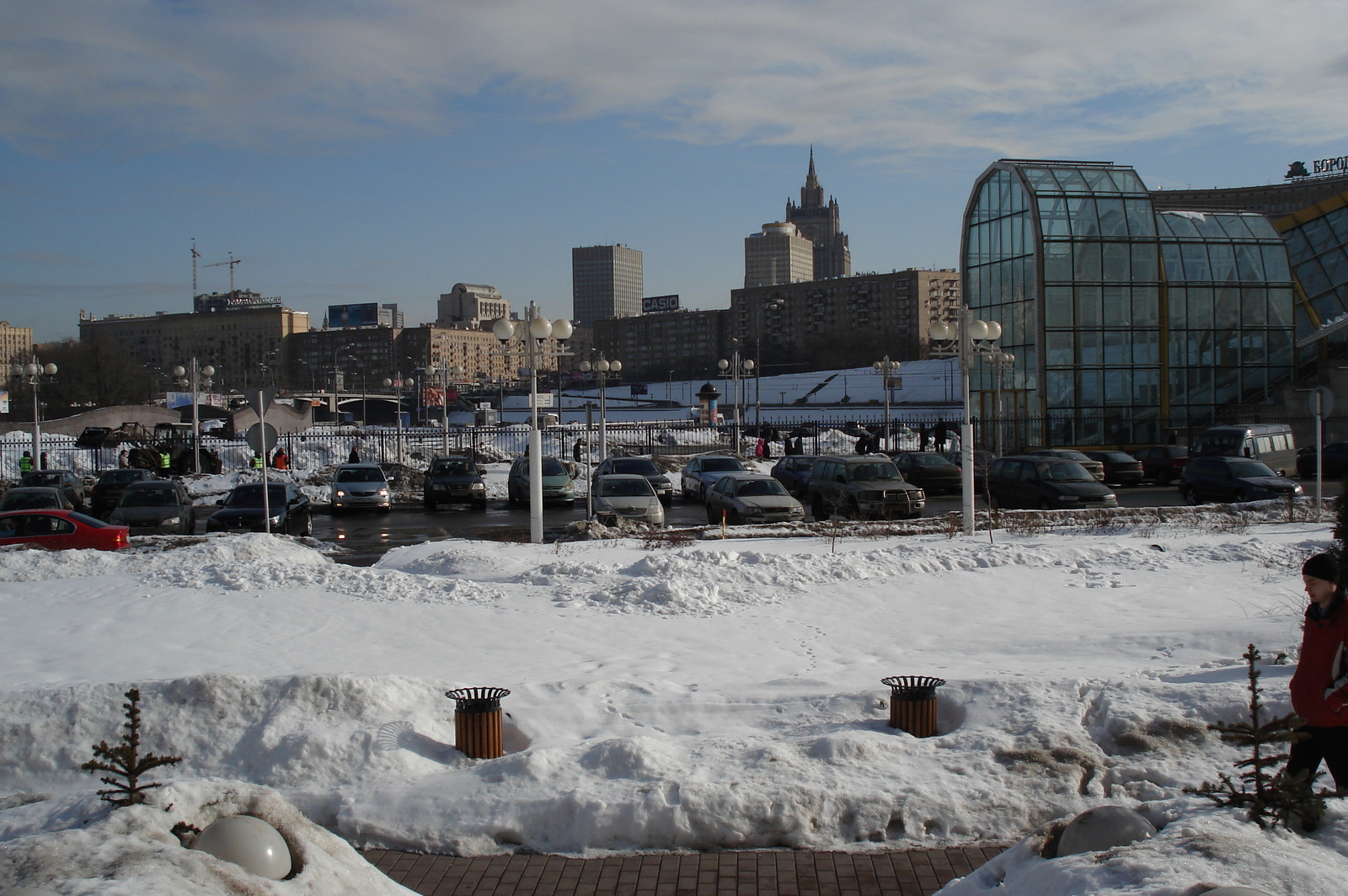 รูปถ่าย รัสเซีย(Russia) มอสโก(Moscow) โรงแรมแรดิสัน สลาวยันสกายา(Radisson Slavyanskaya Hotel) 2006-03 15