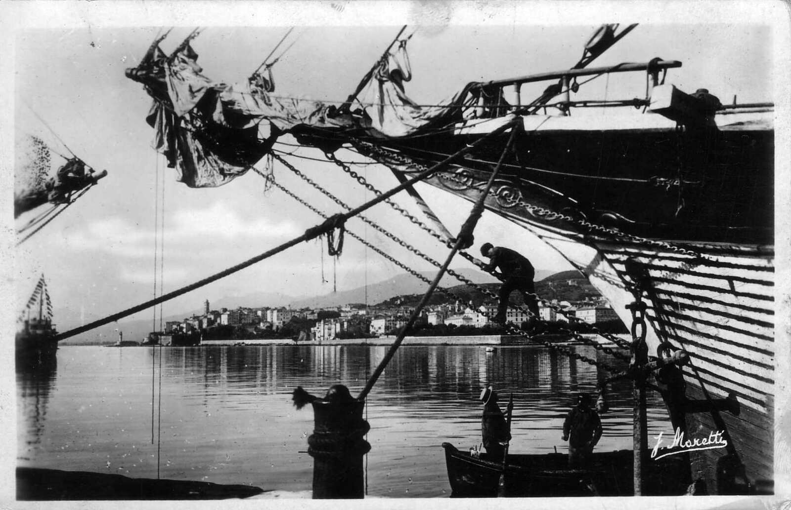 รูปถ่าย ฝรั่งเศส(France) คอร์สิคา(Corsica) โปสการ์ดเก่า(Old Postcards) บาสเทีย(Bastia) 1900-01 52