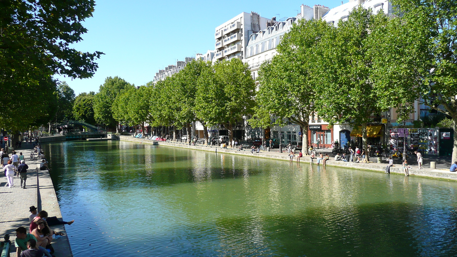 รูปถ่าย ฝรั่งเศส(France) ปารีส(Paris) คลองแซ็ง-มาร์แต็ง(Canal St Martin) 2007-08 143