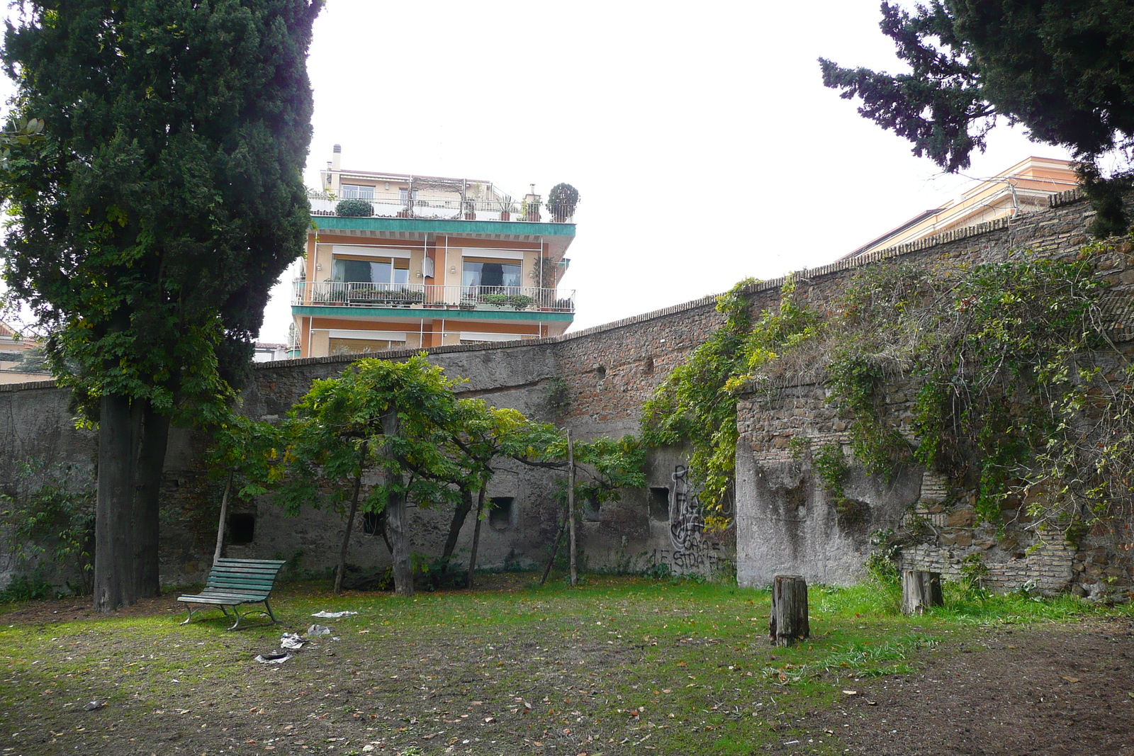 รูปถ่าย อิตาลี(Italy) โรม(Rome) วิลลาชาร์รา(Villa Sciarra) 2007-11 30