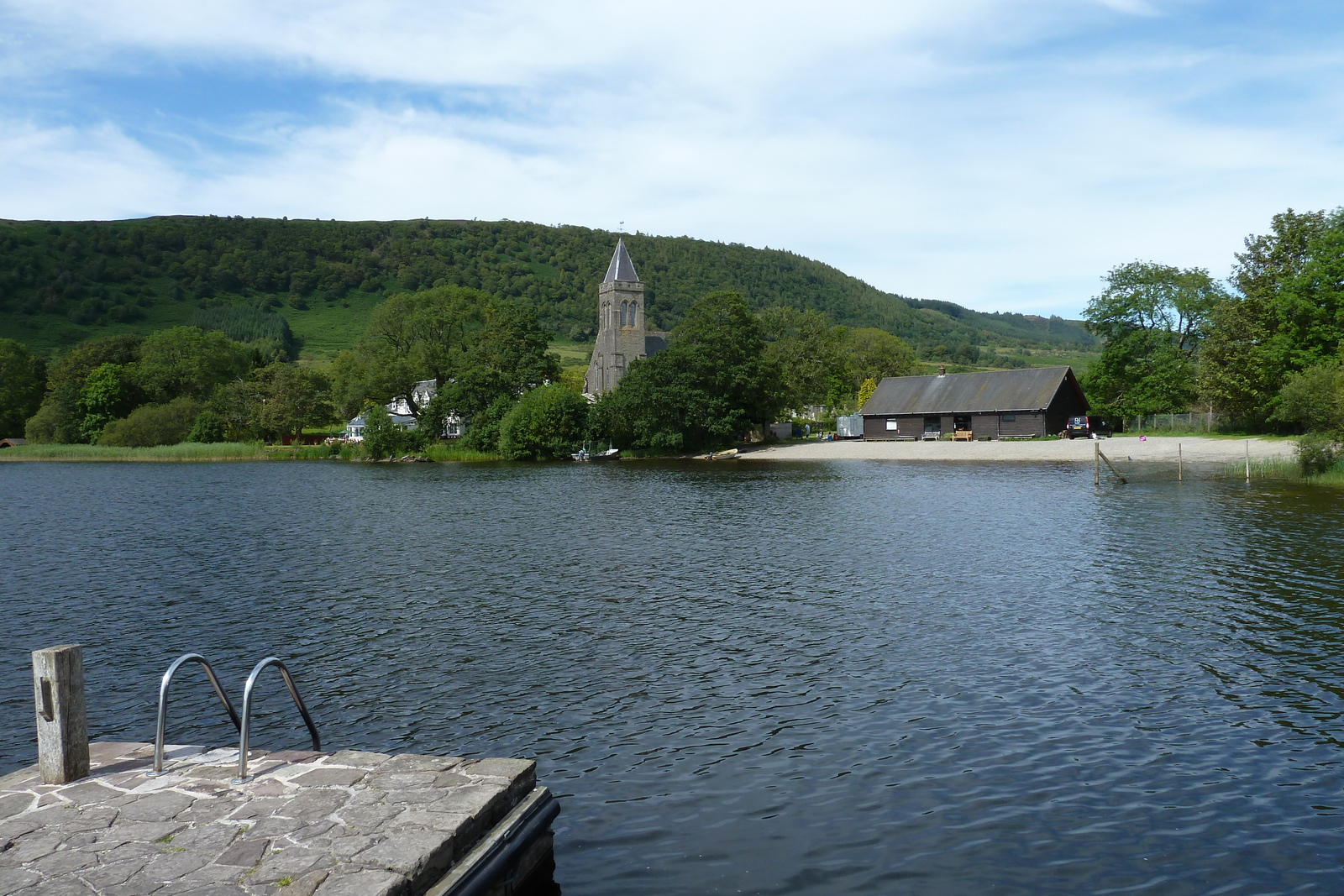 รูปถ่าย อังกฤษ(United Kingdom) สกอตแลนด์(Scotland) อารามอินช์มาโฮม(Inchmahome Priory) 2011-07 46