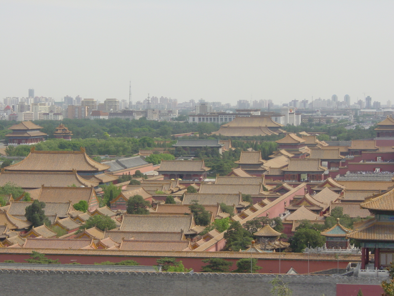 รูปถ่าย จีน(China) ปักกิ่ง(Beijing) สวนสาธารณะจิ่งซาน(Beihai Park) 2002-05 18
