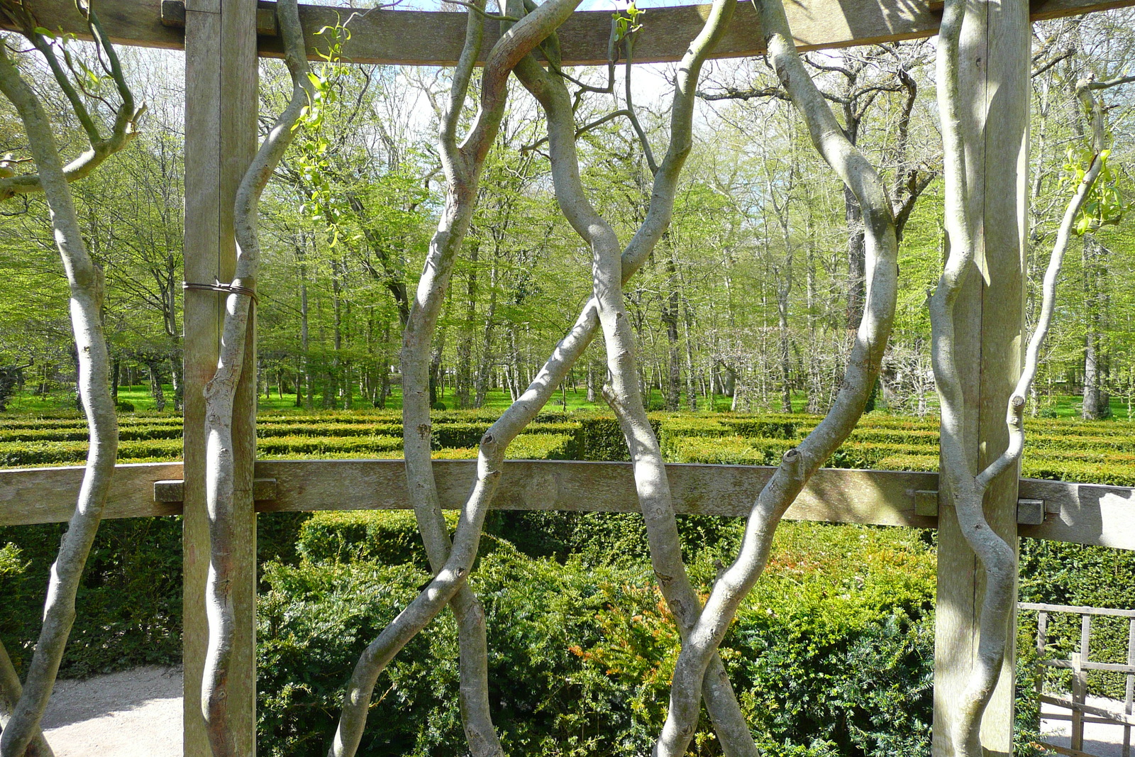 รูปถ่าย ฝรั่งเศส(France) ปราสาทเชอนงโซ(Chenonceau Castle) สวนปราสาทเชอนงโซ(Gardens of Chenonceau) 2008-04 79