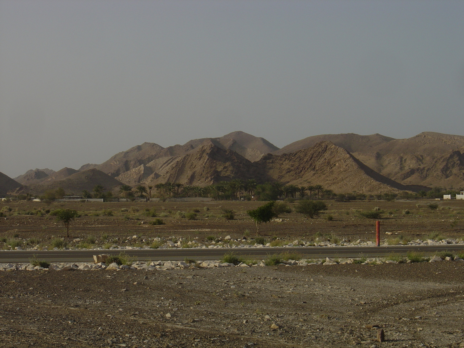 รูปถ่าย โอมาน(Oman) จากบูไมิไปถนนมาฮาดา(Buraimi to Mahada road) 2005-03 7