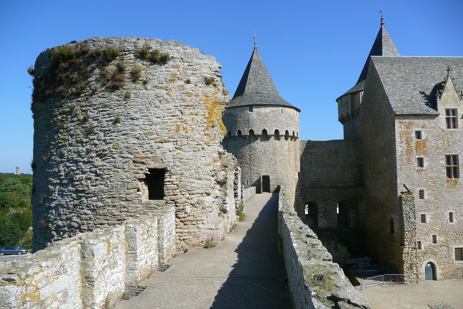 รูปถ่าย ฝรั่งเศส(France) ซืสซีนีโอ(Suscinio) ปราสาทซูซีนีโอ(Suscinio Castle) 2007-09 34