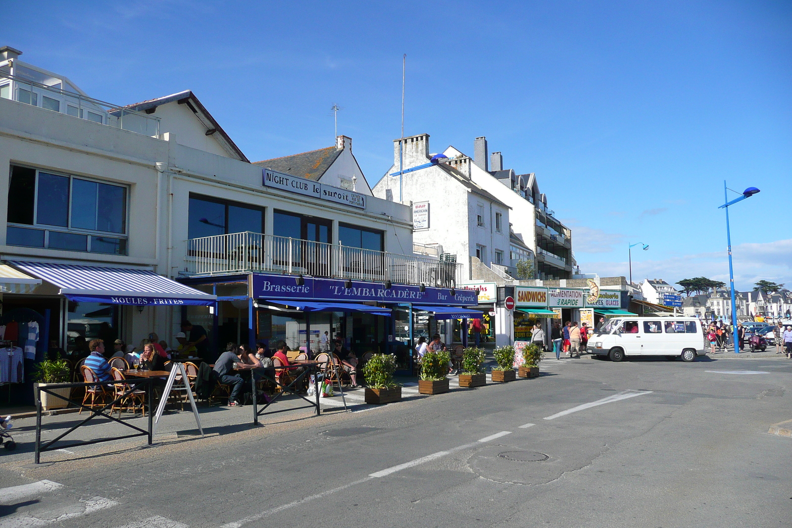 รูปถ่าย ฝรั่งเศส(France) คาบสมุทรกีเบอรง(Quiberon peninsula) กีเบอรง(Quiberon) 2008-07 17