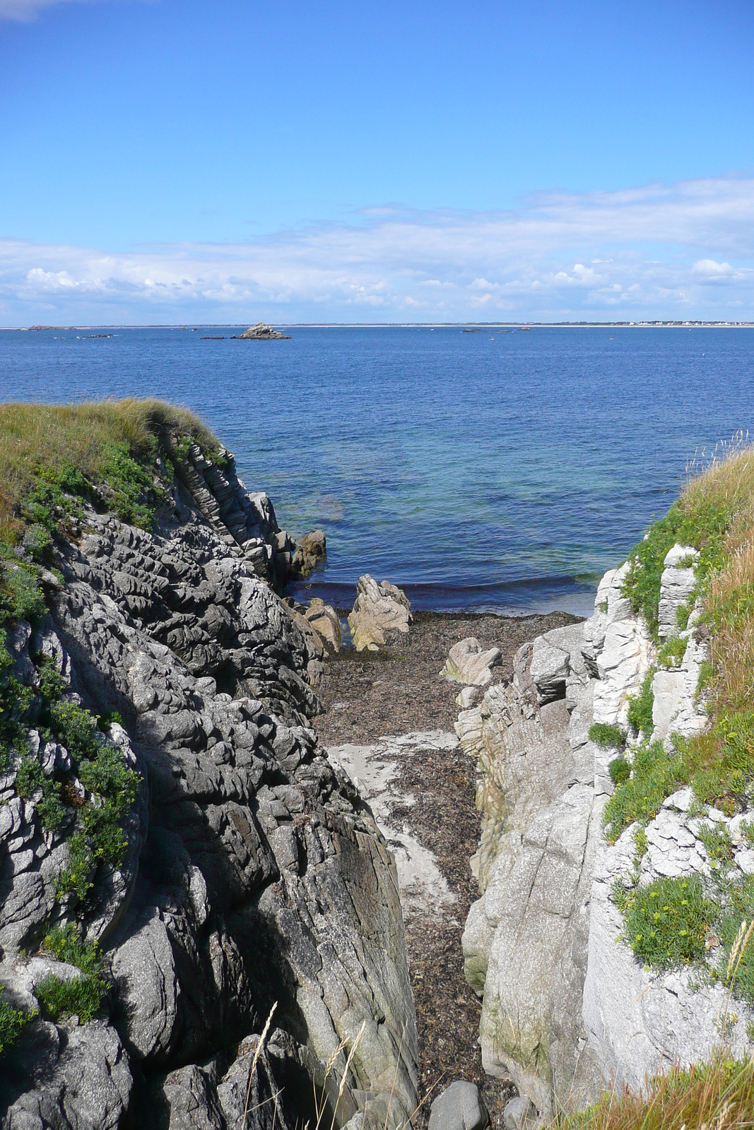 รูปถ่าย ฝรั่งเศส(France) คาบสมุทรกีเบอรง(Quiberon peninsula) แหลมแปร์โช(Pointe du Percho) 2008-07 46