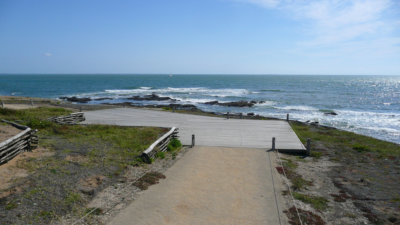 รูปถ่าย ฝรั่งเศส(France) เพรฟาย(Prefailles) จากแหลมแซ็ง-ฌีลดาไปเปรฟาย(Pointe St Gildas to Prefailles) 2007-07 84