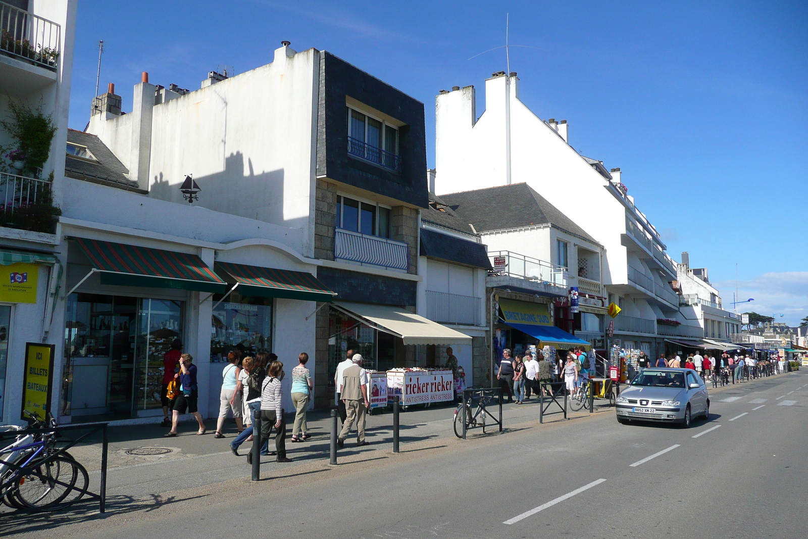 รูปถ่าย ฝรั่งเศส(France) คาบสมุทรกีเบอรง(Quiberon peninsula) กีเบอรง(Quiberon) 2008-07 25
