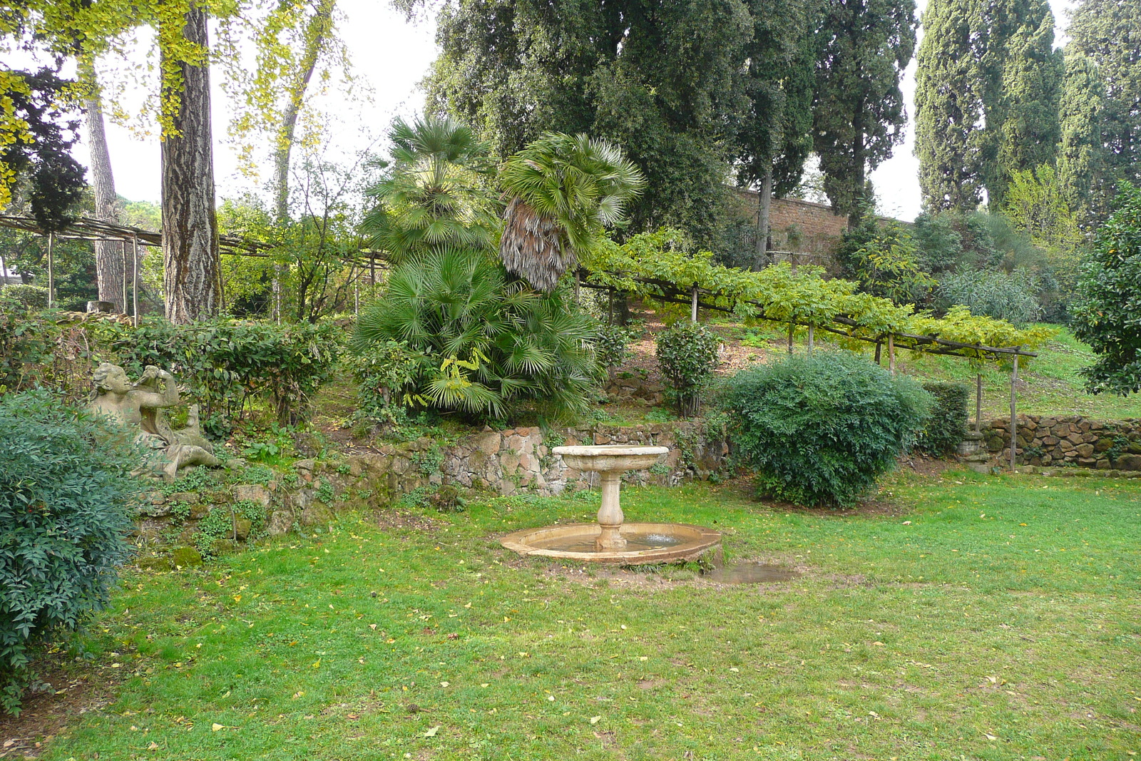 รูปถ่าย อิตาลี(Italy) โรม(Rome) วิลลาชาร์รา(Villa Sciarra) 2007-11 44
