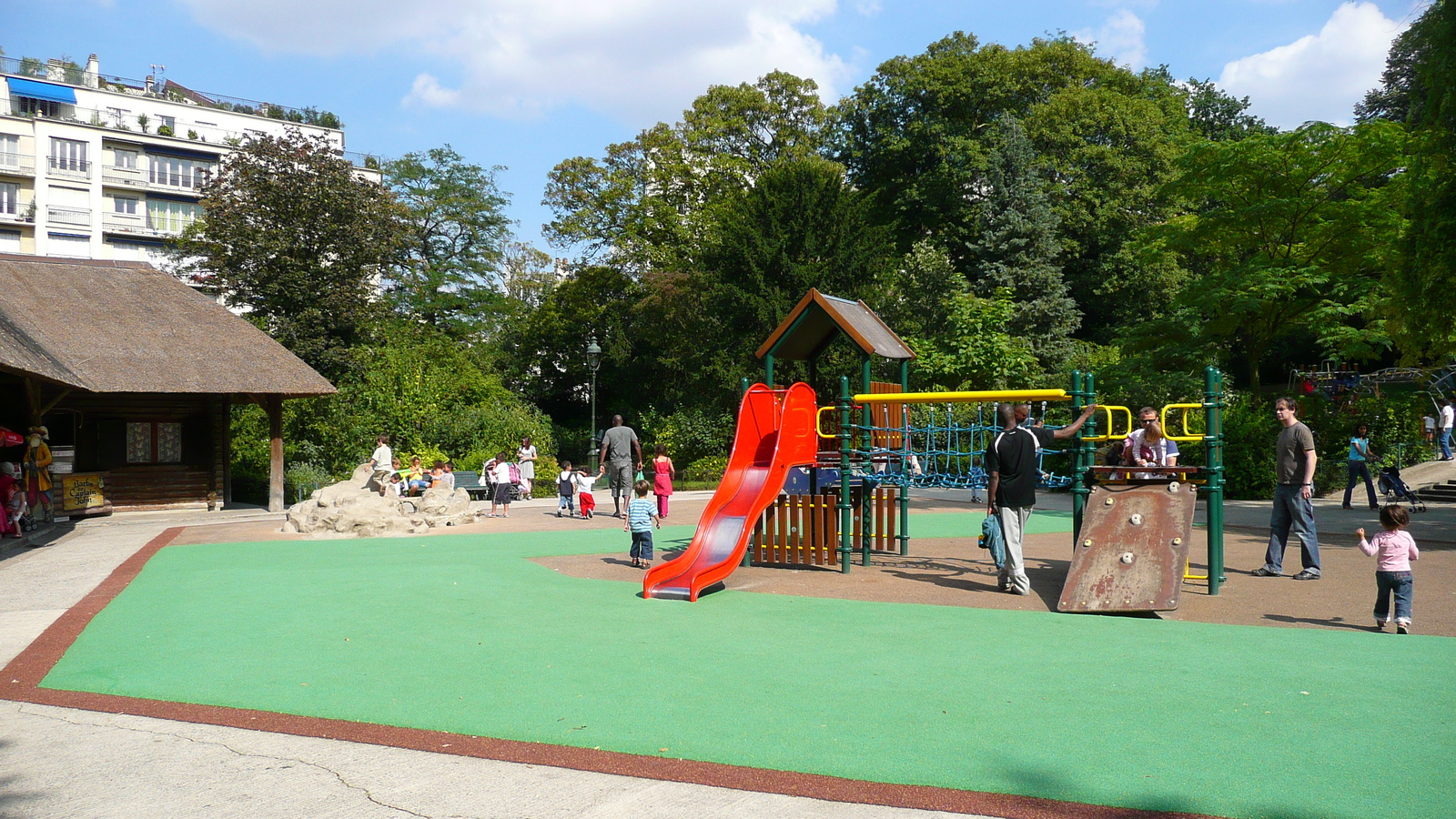 รูปถ่าย ฝรั่งเศส(France) ปารีส(Paris) สวนบุต-โชมง(Parc des Buttes Chaumont) 2007-08 11