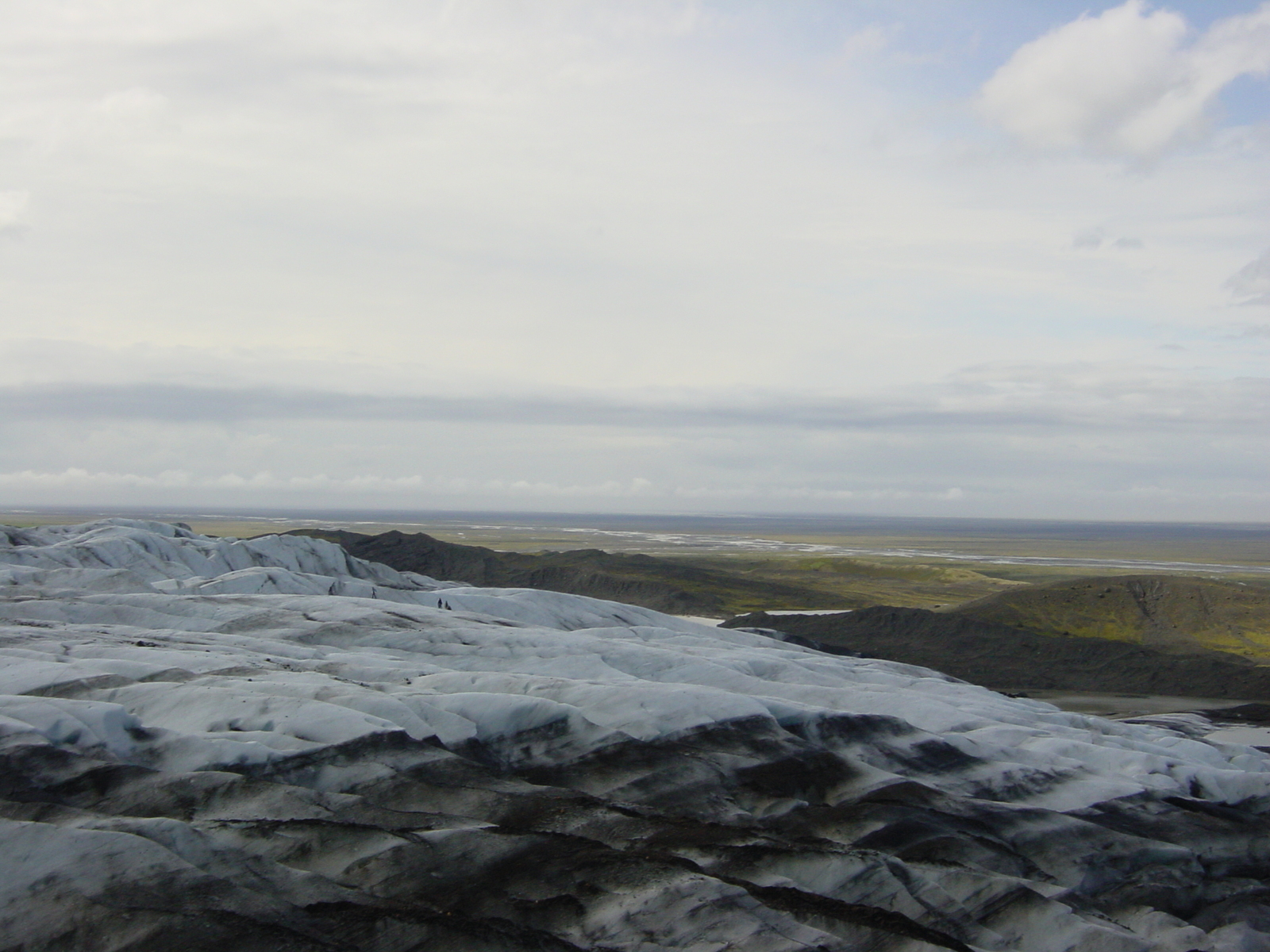 รูปถ่าย ไอซ์แลนด์(Iceland) สกาตาเฟลส์โจกูล(Skaftafellsjokull) 2003-06 10