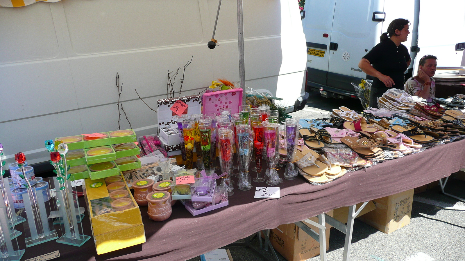 รูปถ่าย ฝรั่งเศส(France) เพรฟาย(Prefailles) ตลาดเปรฟาย(Market in Prefailles) 2007-07 27