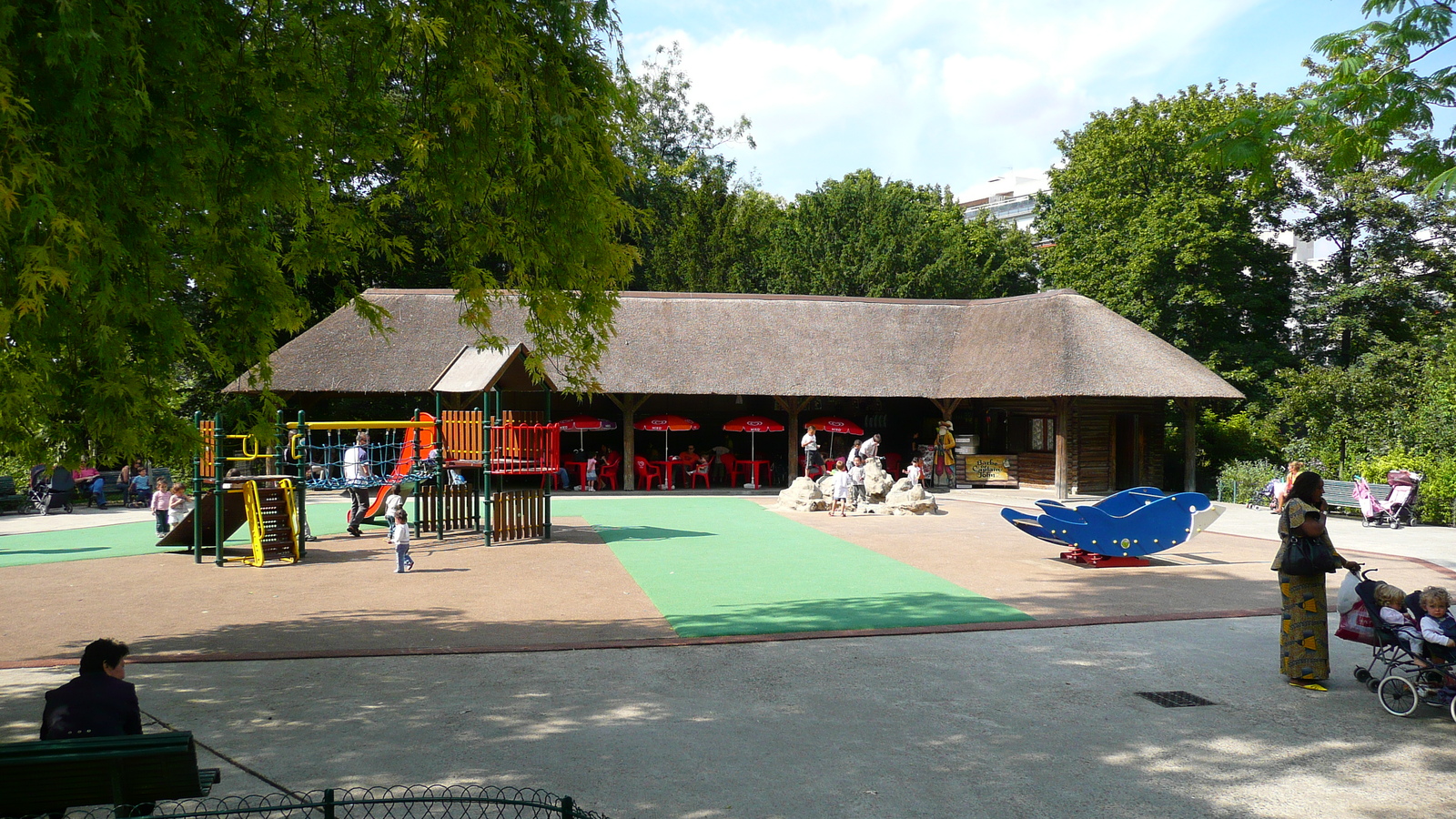 รูปถ่าย ฝรั่งเศส(France) ปารีส(Paris) สวนบุต-โชมง(Parc des Buttes Chaumont) 2007-08 4
