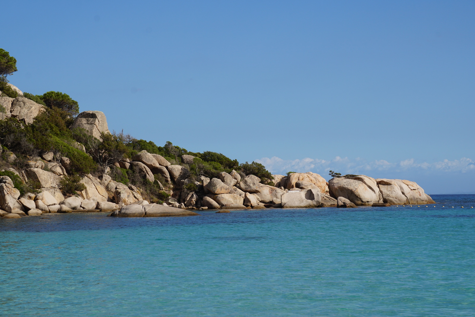 รูปถ่าย ฝรั่งเศส(France) คอร์สิคา(Corsica) หาดซันตาจูเลีย(Santa Giulia Beach) 2017-07 14