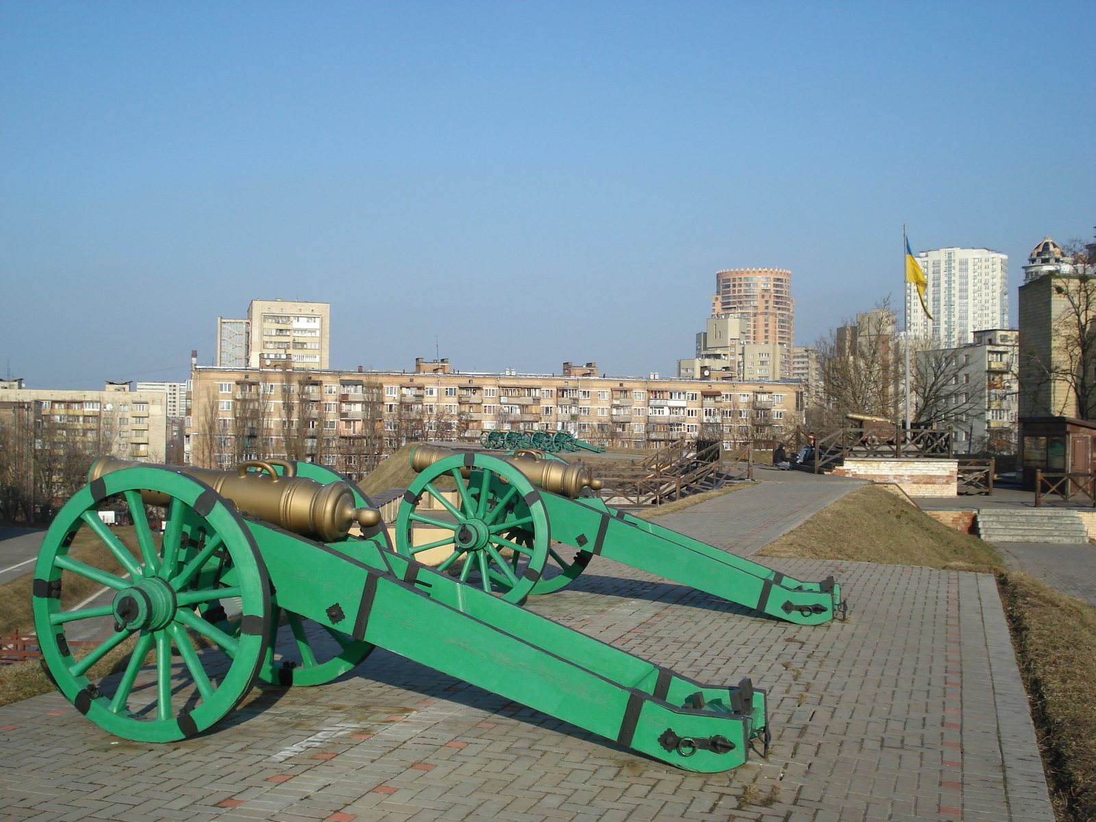 รูปถ่าย ยูเครน(Ukraine) เคียฟ(Kiev) ป้อมปราการเคียฟ(Kiev Fortress) 2007-03 3