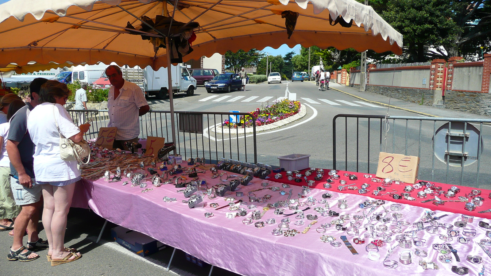 รูปถ่าย ฝรั่งเศส(France) เพรฟาย(Prefailles) ตลาดเปรฟาย(Market in Prefailles) 2007-07 3
