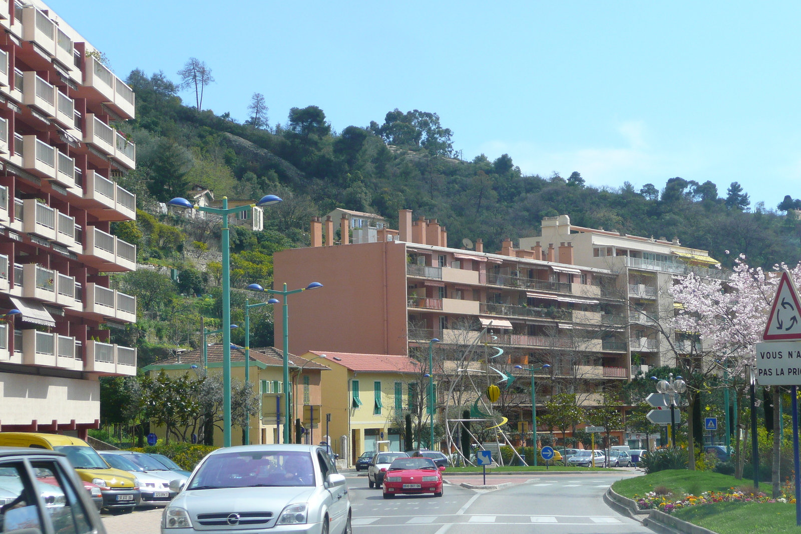 รูปถ่าย ฝรั่งเศส(France) เฟรนช์ริวิเอรา(French Riviera) ถนนจากนีซไปม็องตง(Nice to Menton road) 2008-03 95