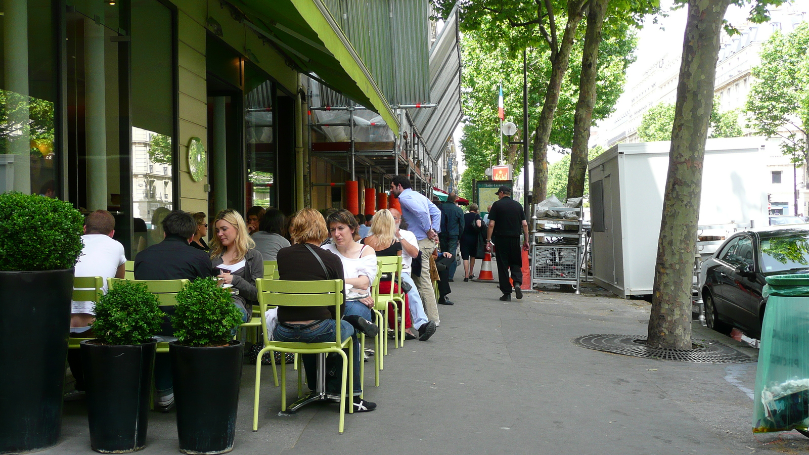 รูปถ่าย ฝรั่งเศส(France) ปารีส(Paris) บูเลอวาร์ด  มาเลแอร์บ(Boulevard Malesherbes) 2007-05 90