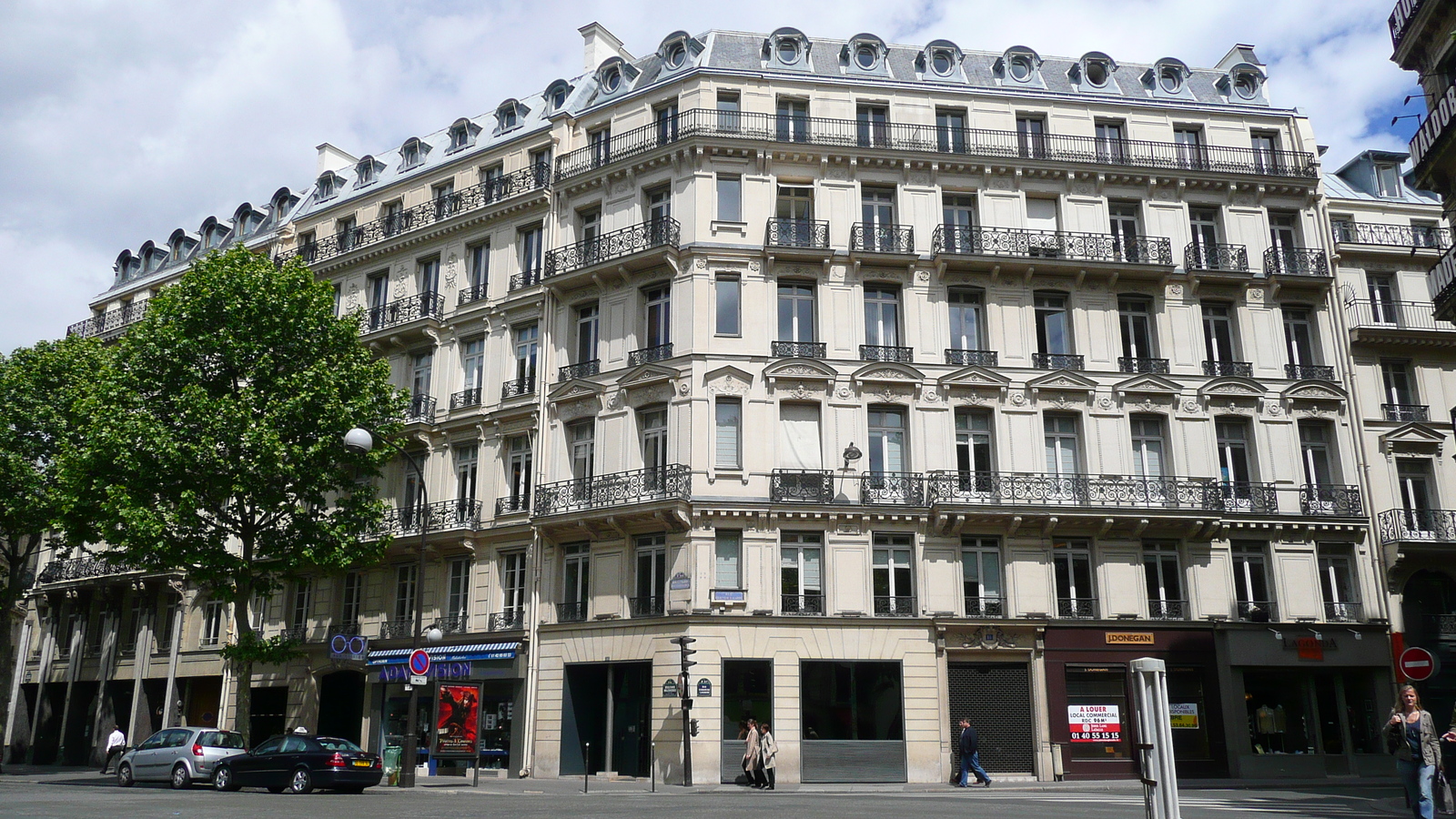 รูปถ่าย ฝรั่งเศส(France) ปารีส(Paris) บูเลอวาร์ด  มาเลแอร์บ(Boulevard Malesherbes) 2007-05 97