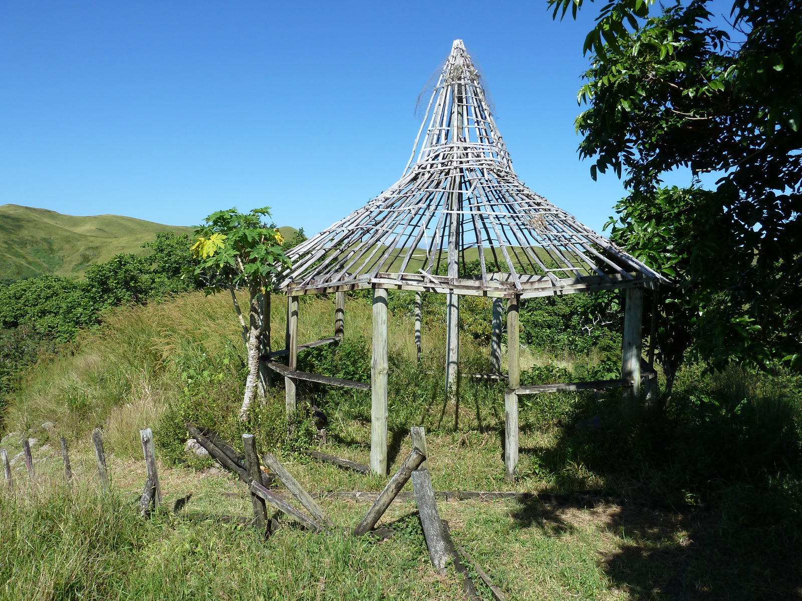 รูปถ่าย ฟิจิ(Fiji) ป้อมเนินเขาตาวูนี(Tavuni Hill Fort) 2010-05 20