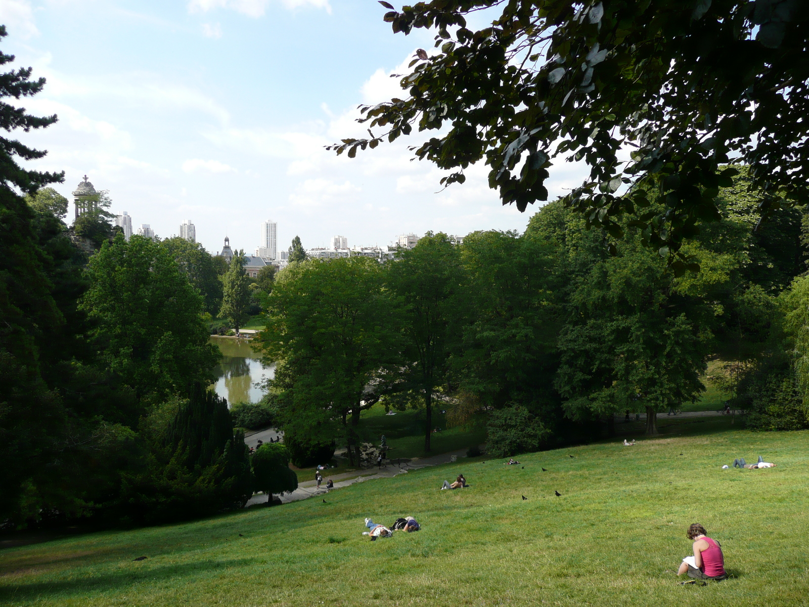 รูปถ่าย ฝรั่งเศส(France) ปารีส(Paris) สวนบุต-โชมง(Parc des Buttes Chaumont) 2007-08 165