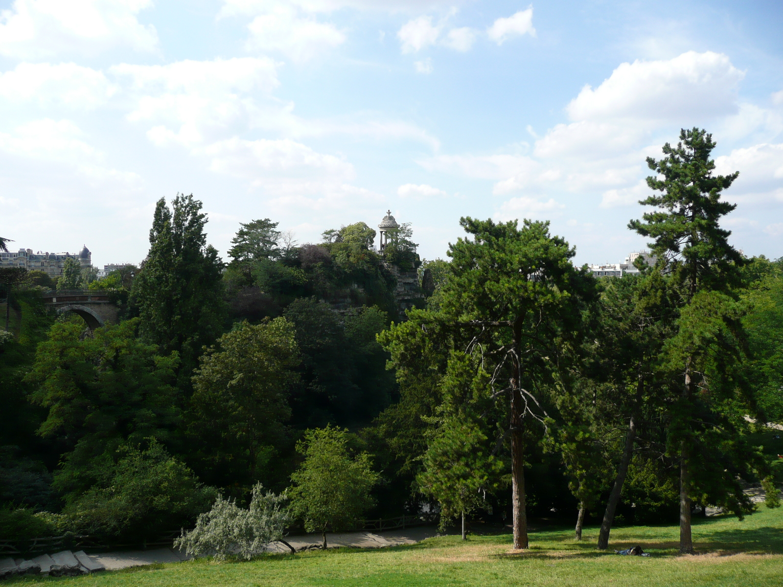 รูปถ่าย ฝรั่งเศส(France) ปารีส(Paris) สวนบุต-โชมง(Parc des Buttes Chaumont) 2007-08 173