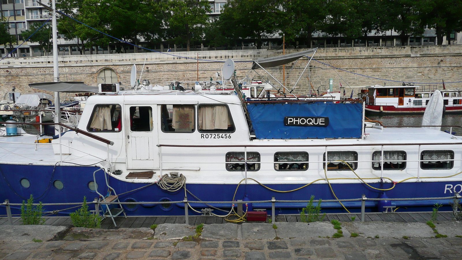 รูปถ่าย ฝรั่งเศส(France) ปารีส(Paris) ท่าเรือบัสตีย์(Bastille Harbour) 2007-06 59