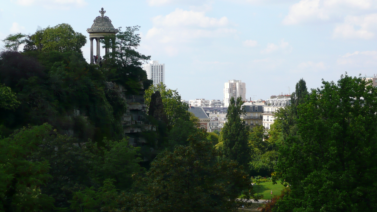 รูปถ่าย ฝรั่งเศส(France) ปารีส(Paris) สวนบุต-โชมง(Parc des Buttes Chaumont) 2007-08 149