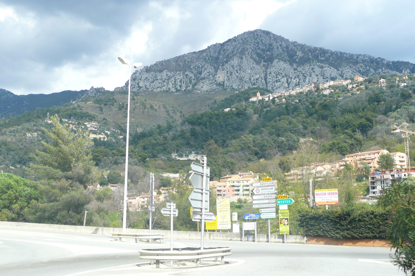 รูปถ่าย ฝรั่งเศส(France) เฟรนช์ริวิเอรา(French Riviera) ถนนจากนีซไปม็องตง(Nice to Menton road) 2008-03 98