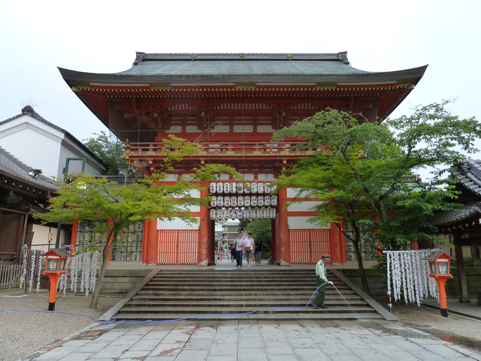 รูปถ่าย ญี่ปุ่น(Japan) เกียวโต(Kyoto) ศาลเจ้ายาซากะ(Yasaka Shrine) 2010-06 25