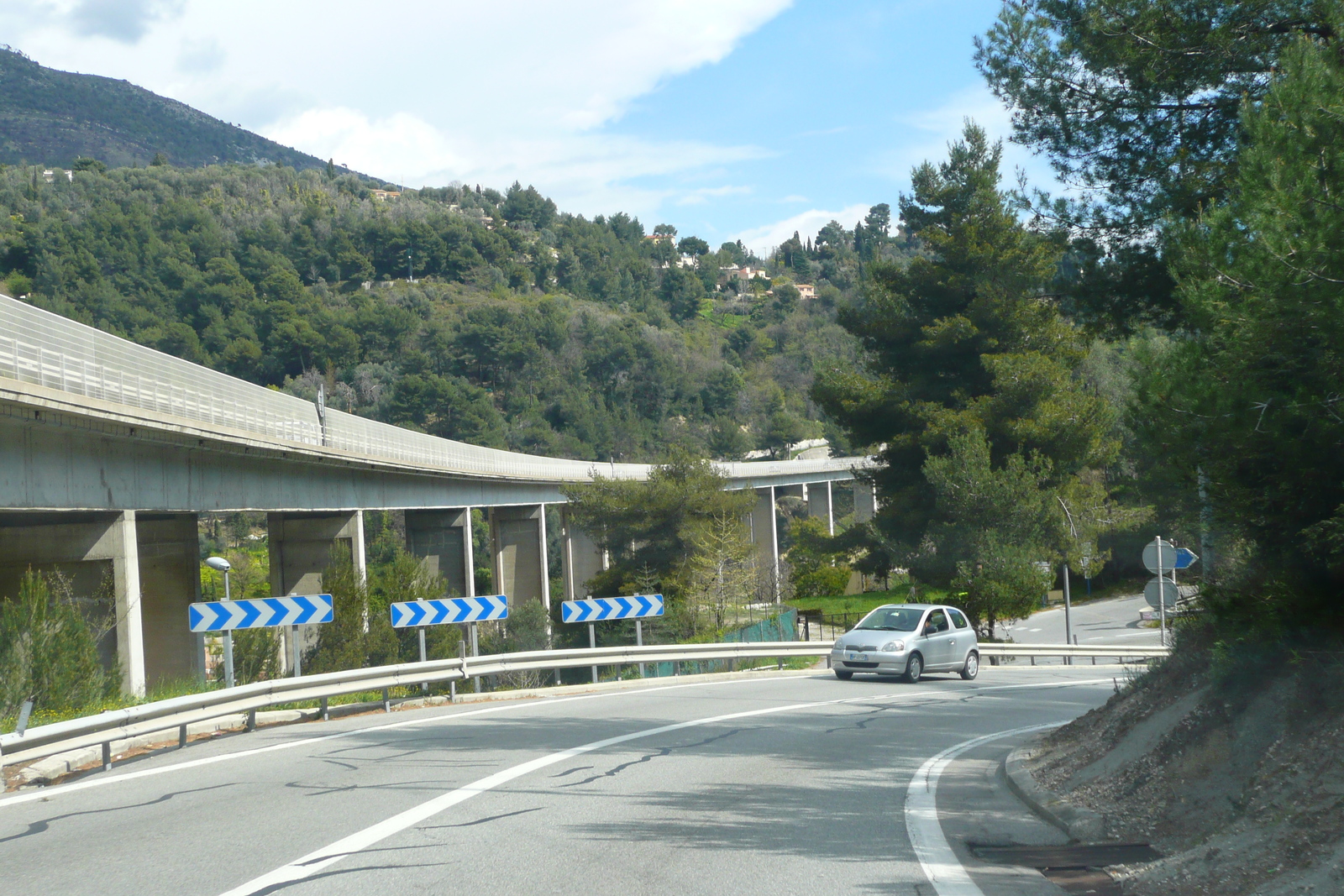 รูปถ่าย ฝรั่งเศส(France) เฟรนช์ริวิเอรา(French Riviera) ถนนจากนีซไปม็องตง(Nice to Menton road) 2008-03 90