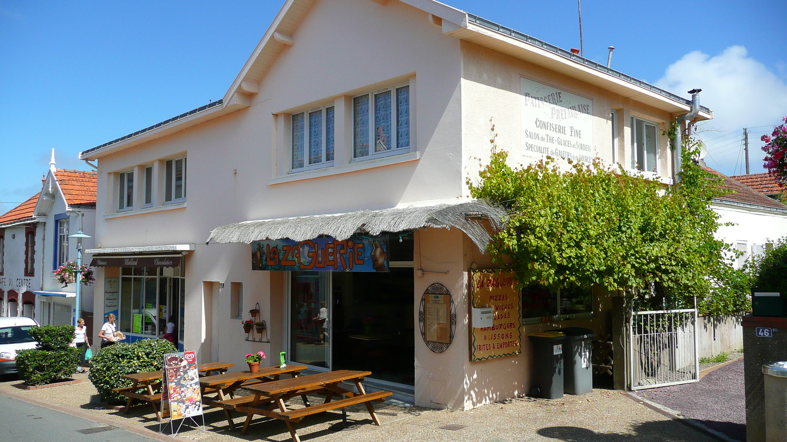 รูปถ่าย ฝรั่งเศส(France) เพรฟาย(Prefailles) ถนนกร็องด์รู(Grande Rue) 2007-07 20