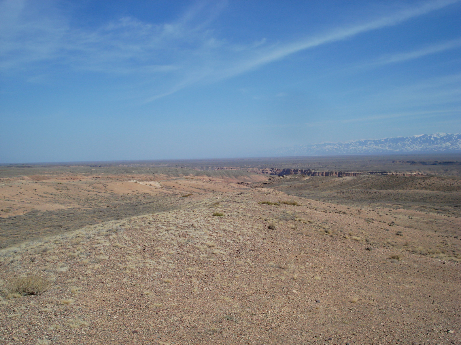 รูปถ่าย คาซัคสถาน(Kazakhstan) หุบผาชารึน(Charyn Canyon) 2007-03 5
