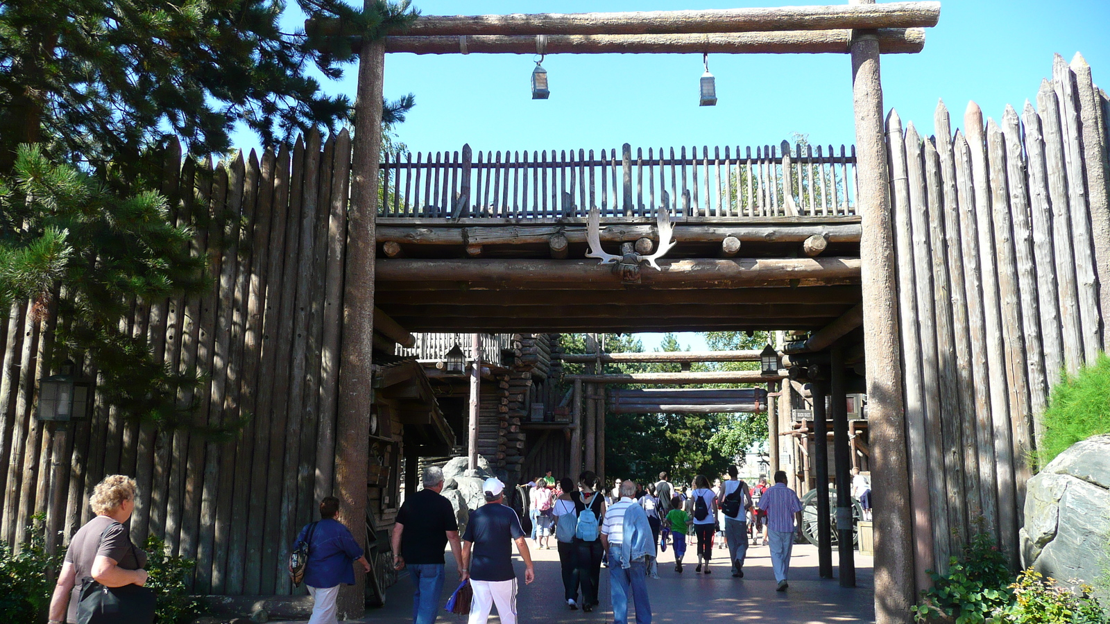 รูปถ่าย ฝรั่งเศส(France) ดิสนีย์แลนด์ปารีส(Disneyland Paris) ตำนานแห่งแดนตะวันตก(Legends of the wild west) 2007-07 9