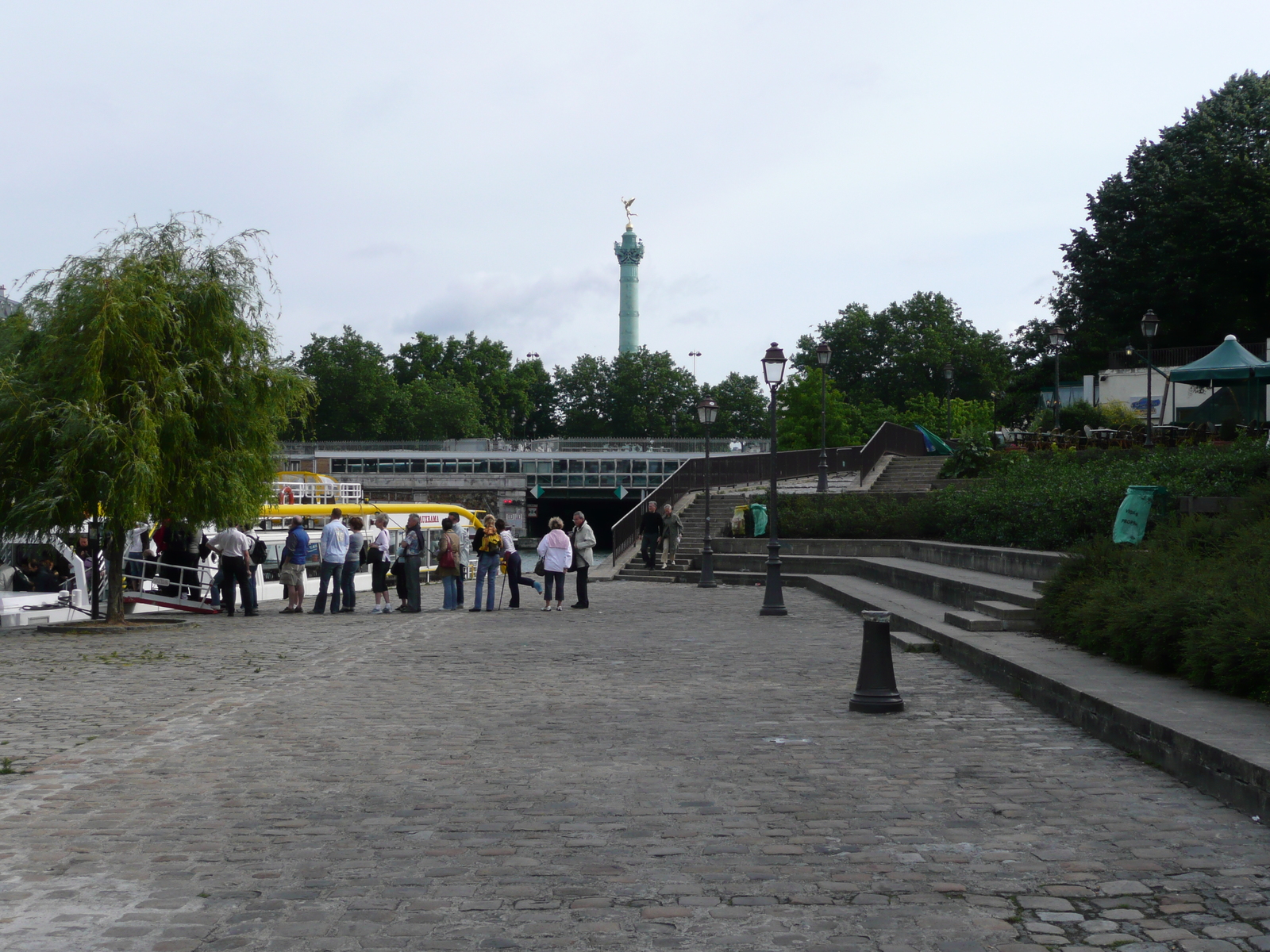 รูปถ่าย ฝรั่งเศส(France) ปารีส(Paris) ท่าเรือบัสตีย์(Bastille Harbour) 2007-06 70