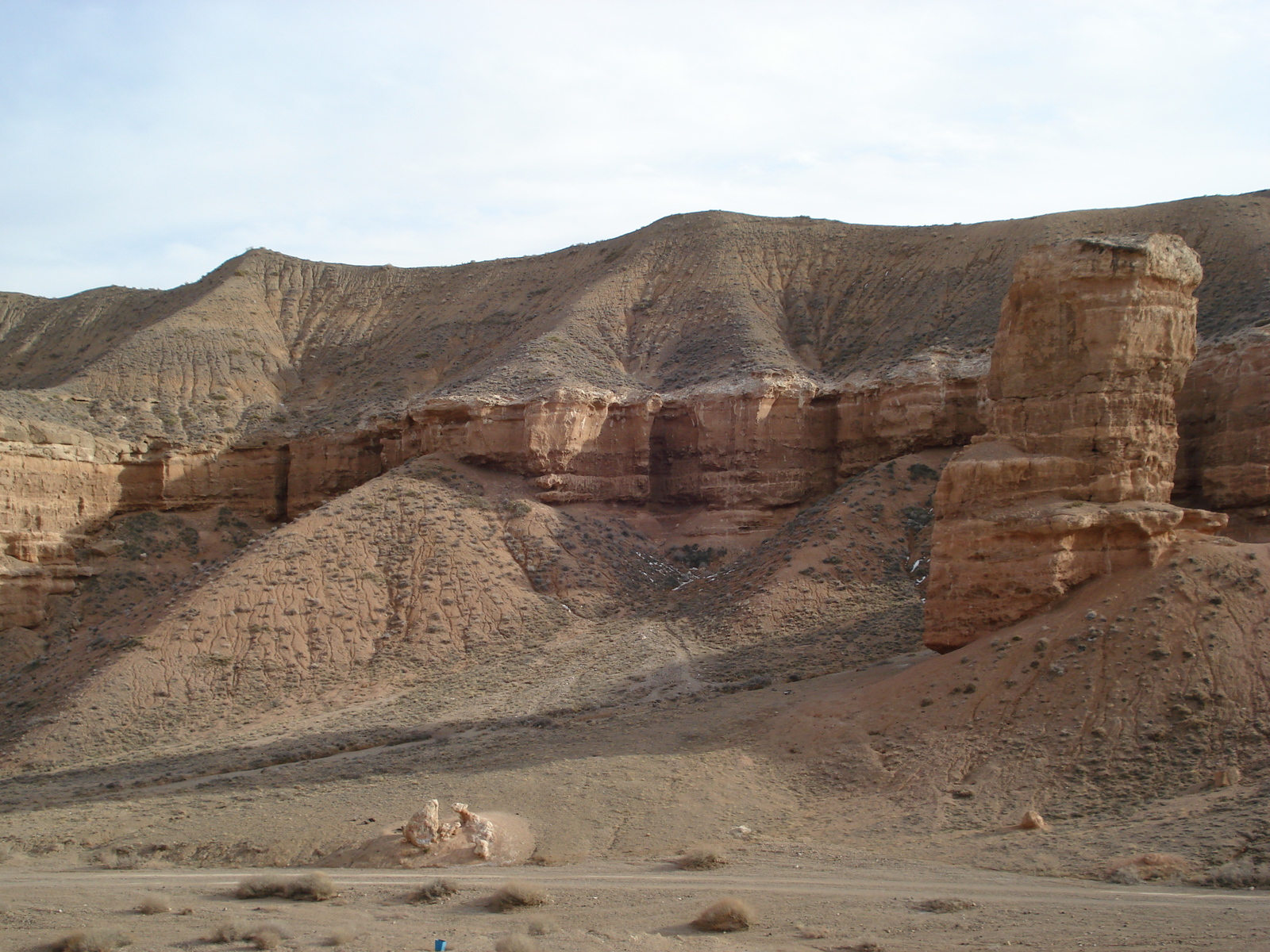 รูปถ่าย คาซัคสถาน(Kazakhstan) หุบผาชารึน(Charyn Canyon) 2007-03 95