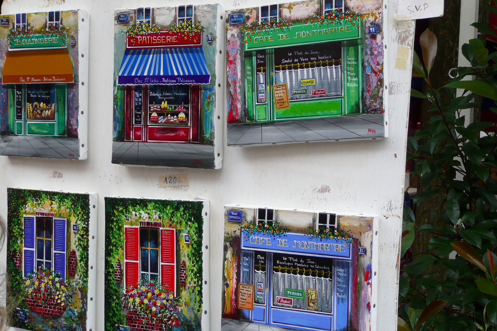 รูปถ่าย ฝรั่งเศส(France) ปารีส(Paris) จัตุรัสแตร์ทร์(Place du Tertre) 2007-06 24